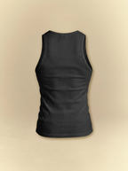 [unisex] Men's Black Tank Top