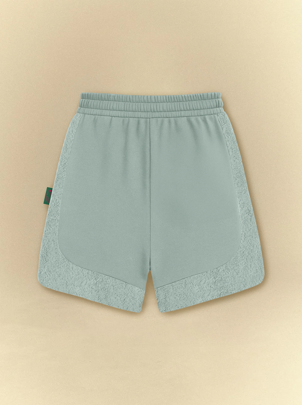 [unisex] Mint Dolphin Hem Sweat Shorts