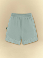 [unisex] Mint Dolphin Hem Sweat Shorts