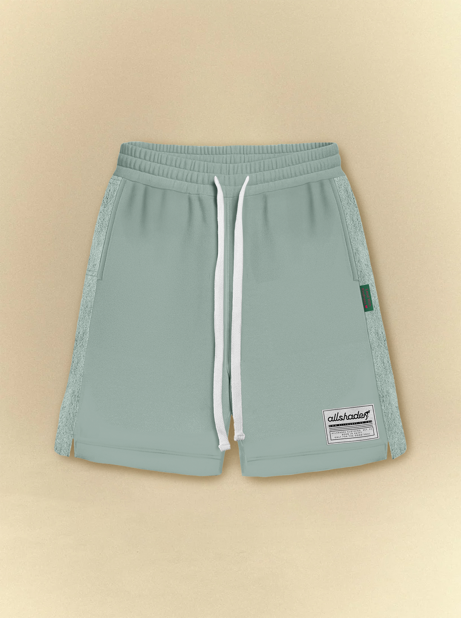[unisex] Mint Four Pockets Sweat Shorts