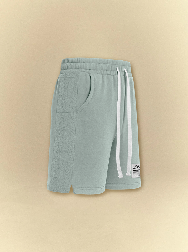 [unisex] Mint Four Pockets Sweat Shorts