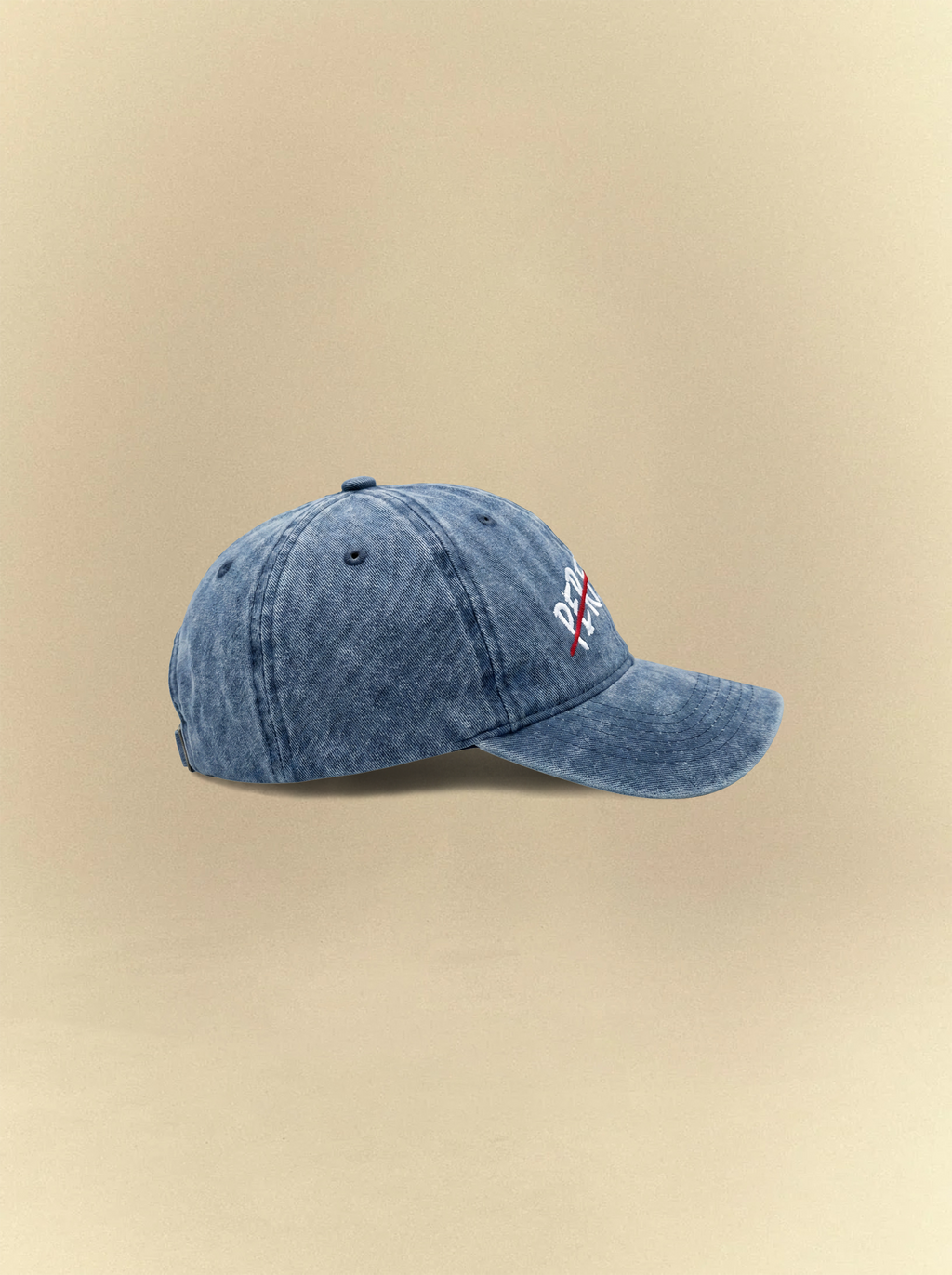 [unisex] Not Perfect Acid Blue Cap