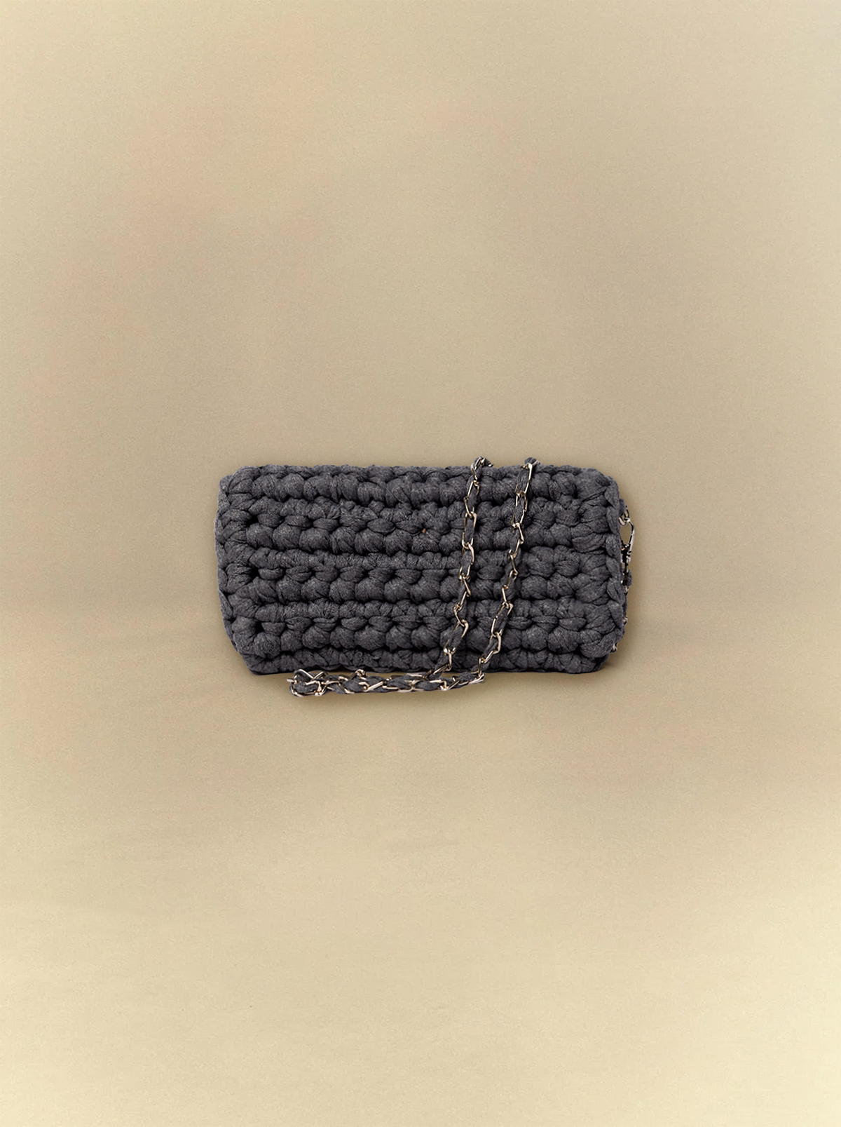[unisex] Storm Dust Crochet Clutch