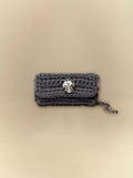 Storm Dust Crochet Clutch