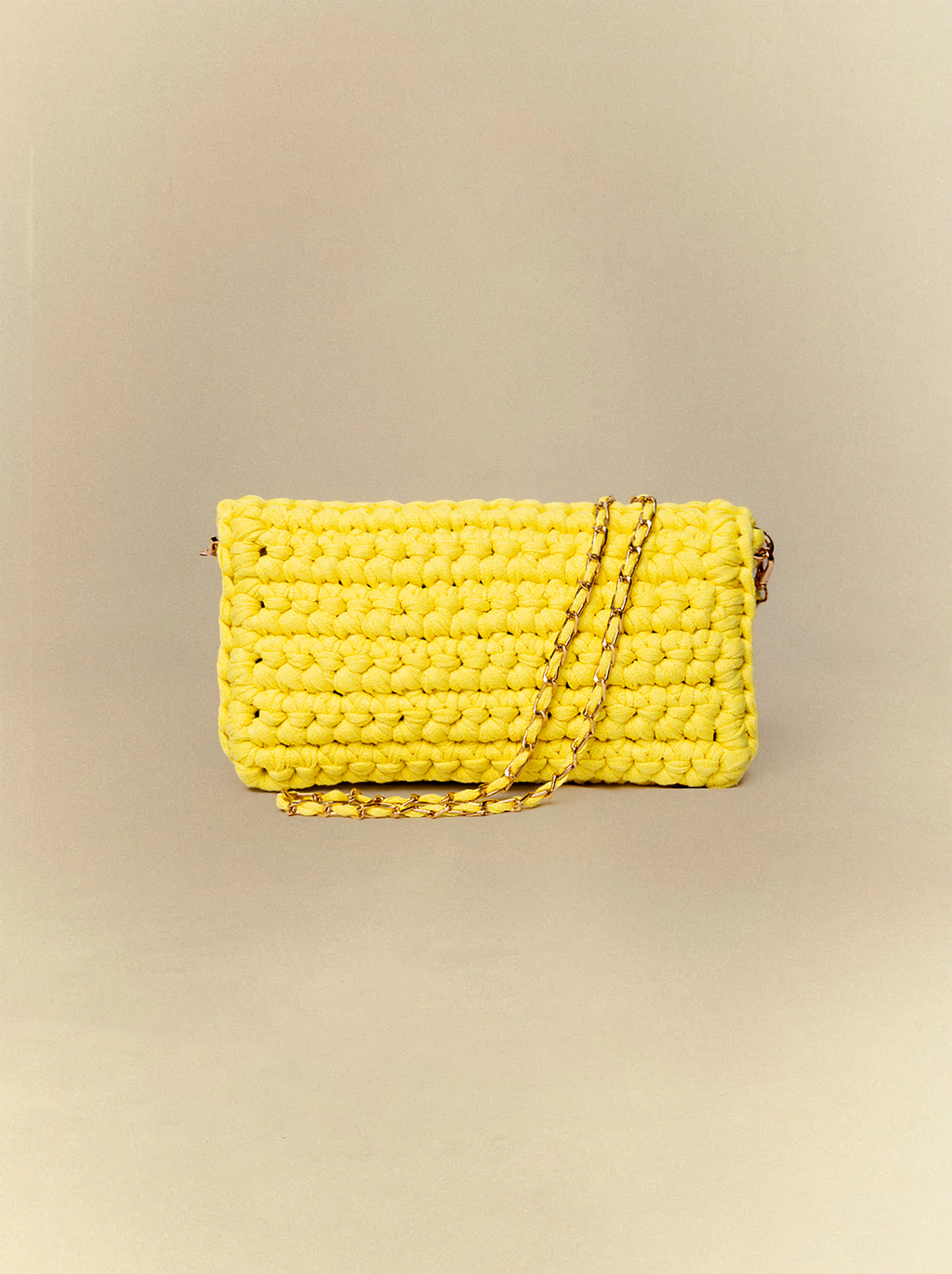 [unisex] The Sun Crochet Clutch