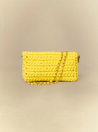 [unisex] The Sun Crochet Clutch