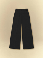 [unisex] Women's Black Daydrift Pleated Pants