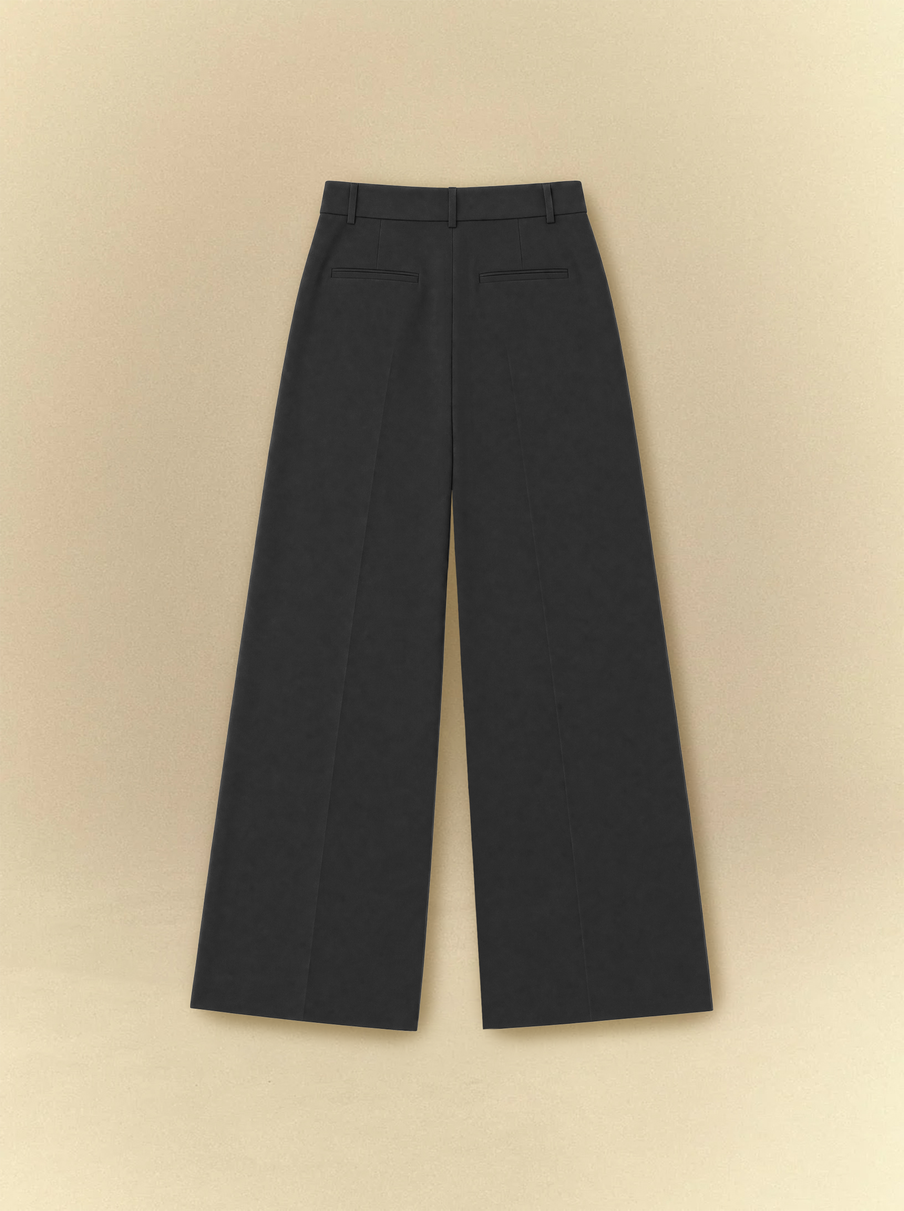 [unisex] Women's Charcoal Grey Daydrift Pleated Pants