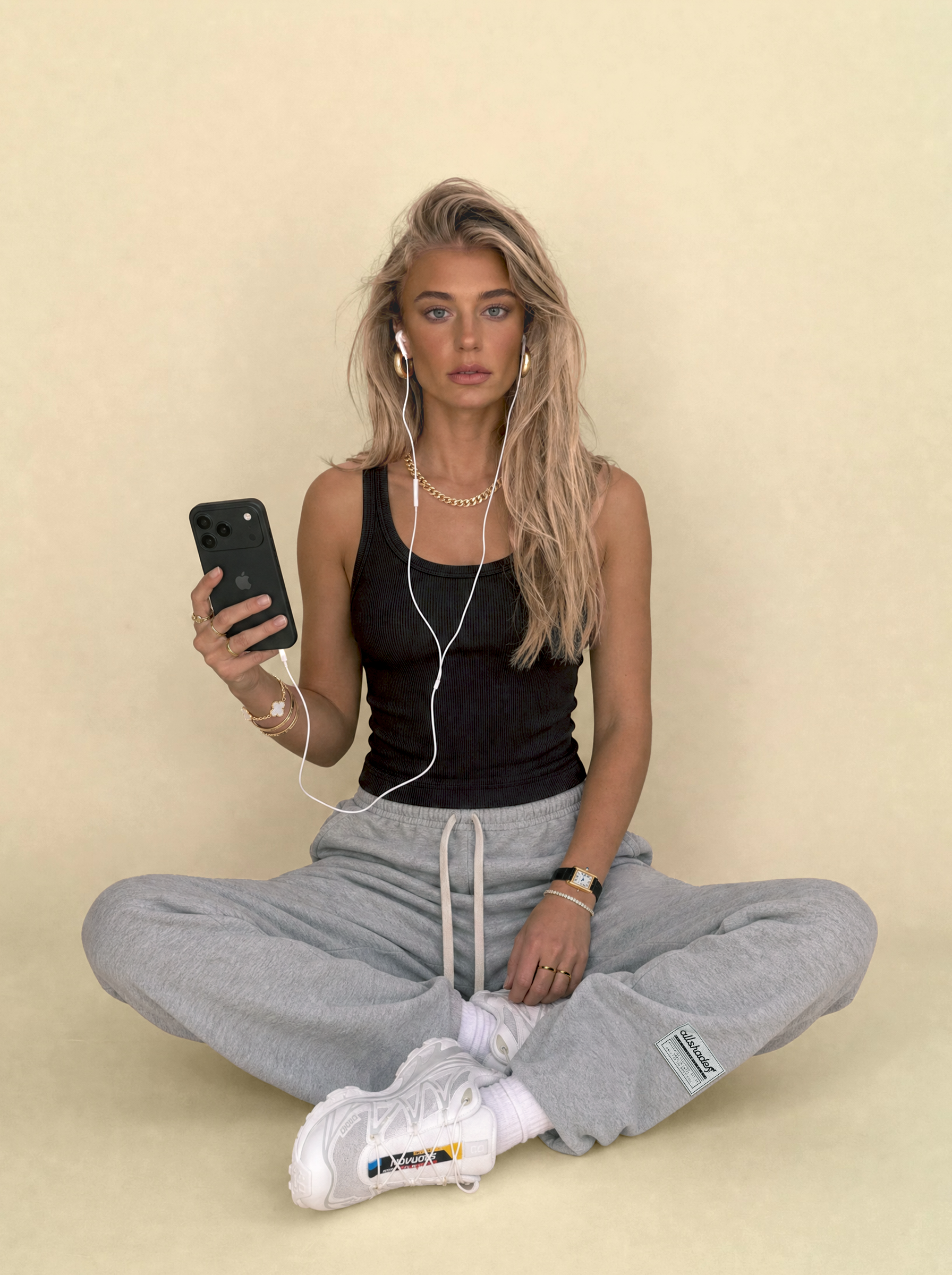 [women] Women's Black Tank Top