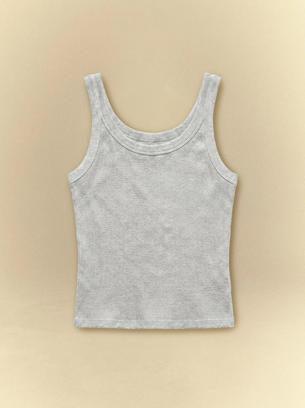 [unisex] Women's Heather Gray Tank Top