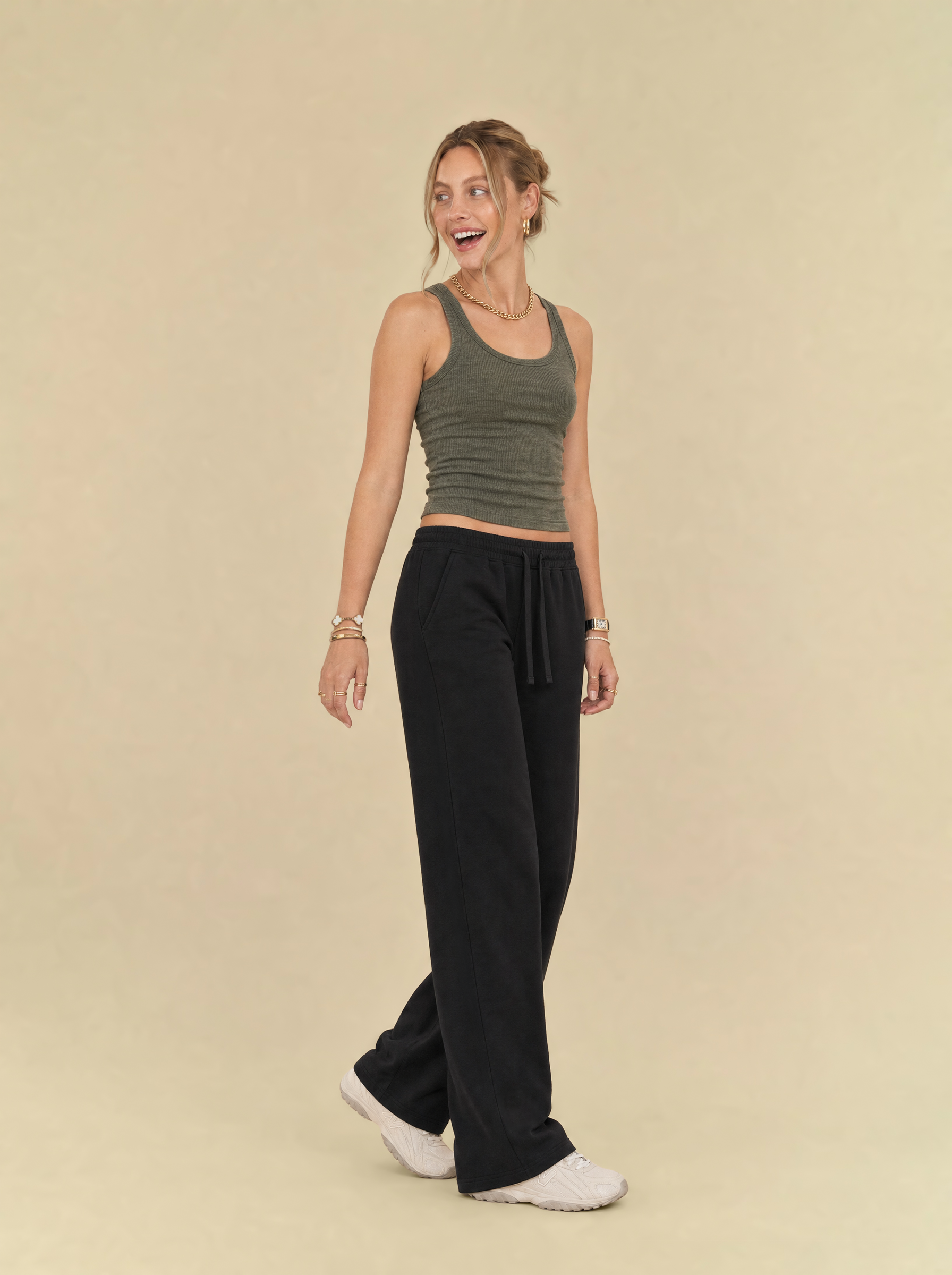 [women] Women's Olive Tank Top